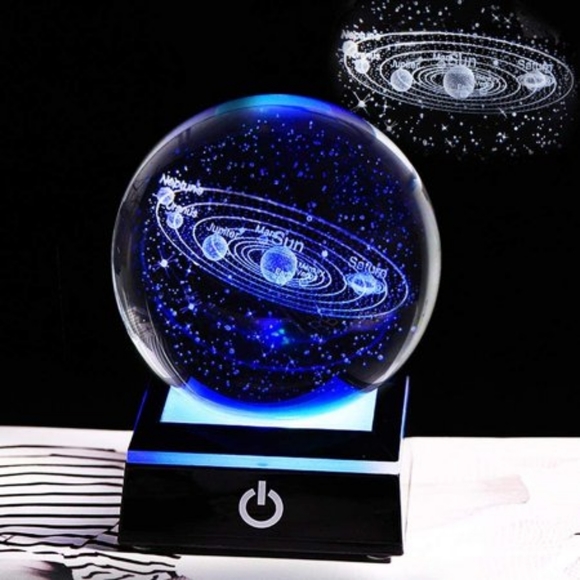 Brand new Light up glass celestial system - Picture 4 of 4